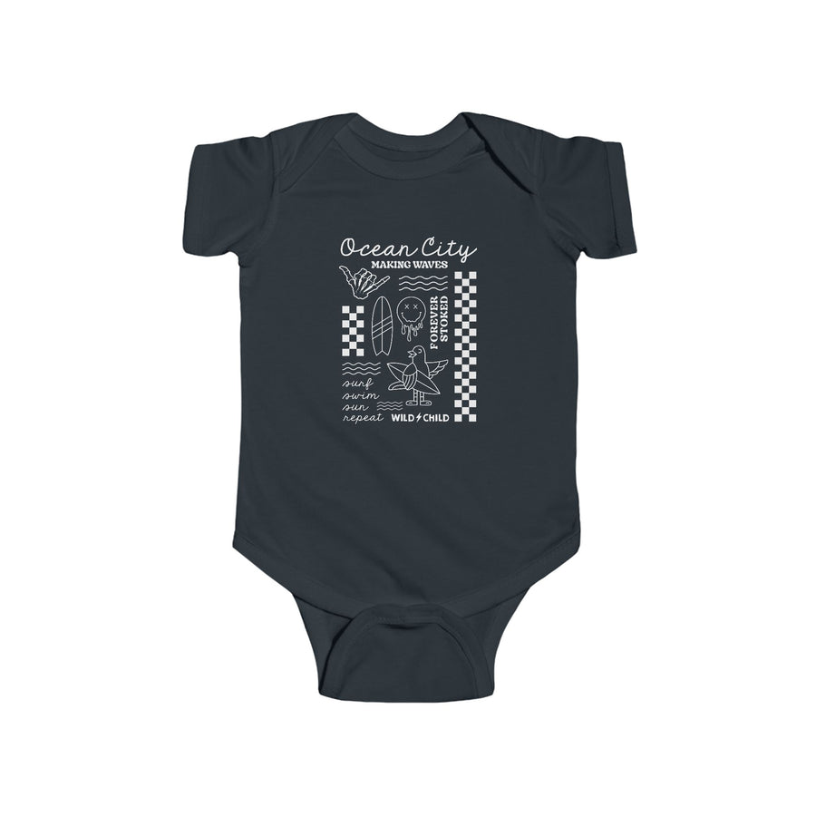 Infant OC Making Waves Onesie