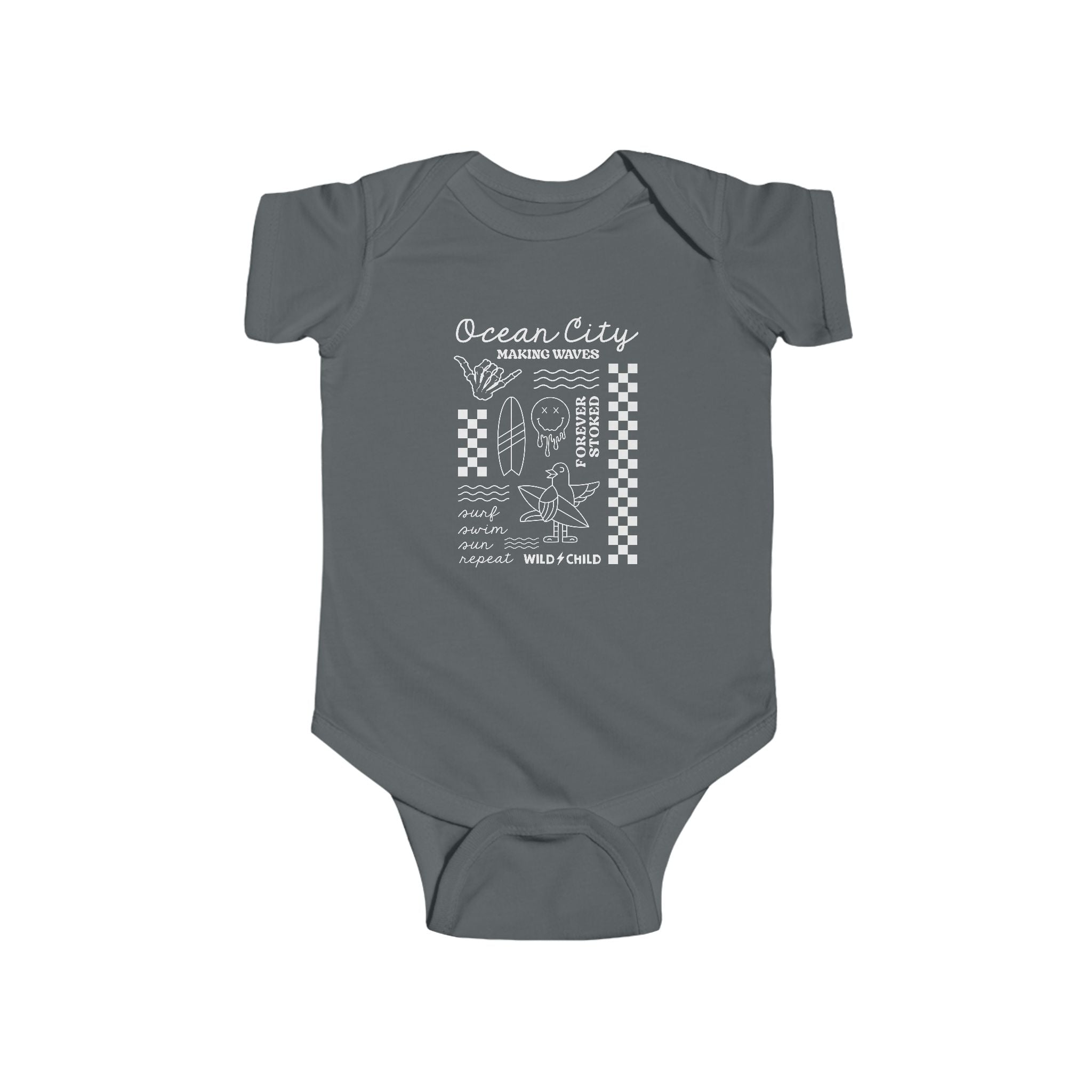Infant OC Making Waves Onesie