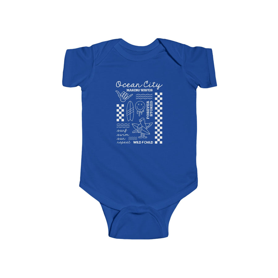 Infant OC Making Waves Onesie
