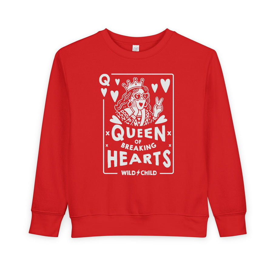 Queen of Breaking Hearts Toddler Crew neck