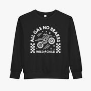 Toddler All Gas No Brakes Crewneck