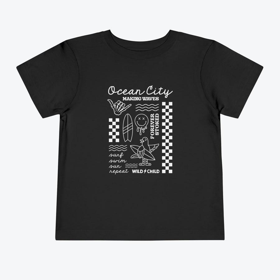 Ocean City Making Waves Toddler Tee