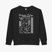 Toddler Ocean City Making Waves Crewneck