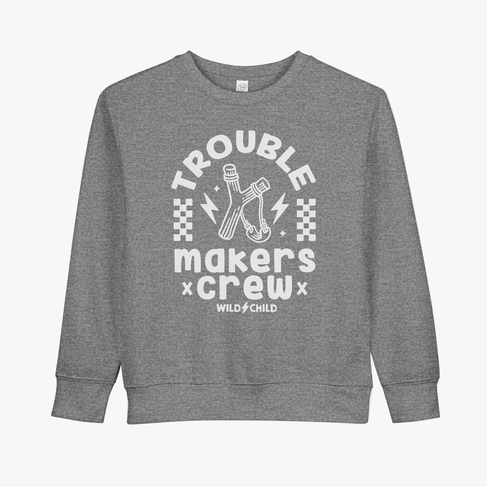 Toddler Trouble Makers Crew Crewneck