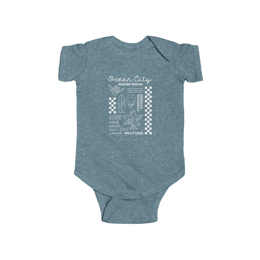 Infant OC Making Waves Onesie
