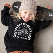 Toddler All Gas No Brakes Crewneck