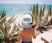 Toddler Playdate Material Snapback Hat