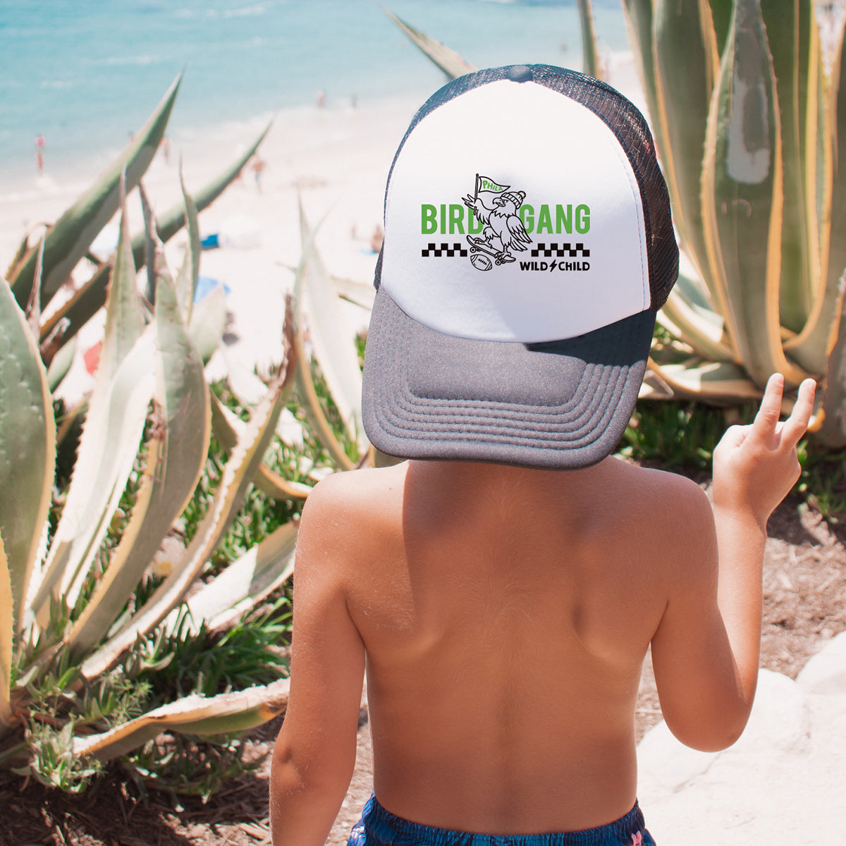 Toddler Bird Gang Snapback Hat