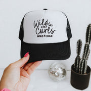Toddler Wild Like My Curls Snapback Hat